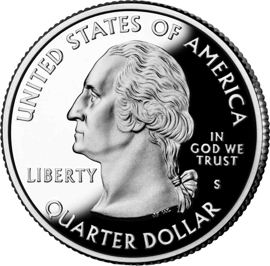 Hawaii state quarter obverse